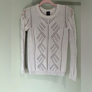 Pink knitted cardigan